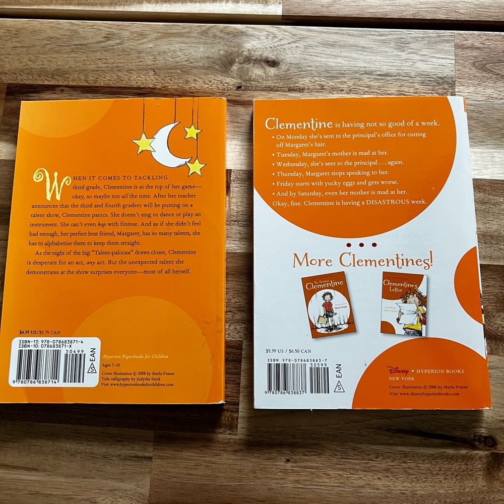 Clementine and The Talented Clementine chapter books‎ - Picture 3 of 6